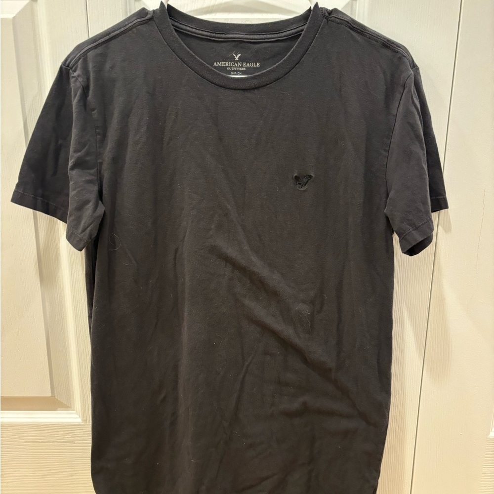 American Eagle Outfitters Charcoal Men's Tee